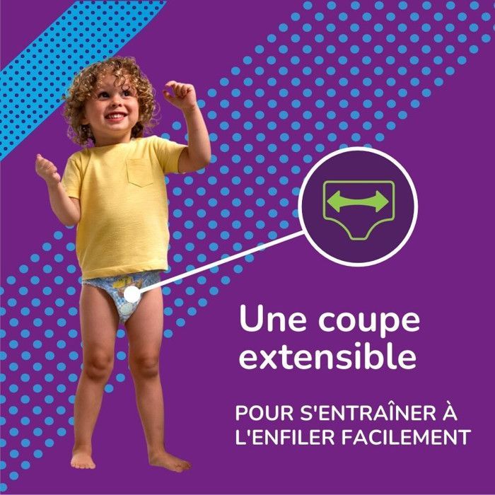 Huggies Pull-Ups Trainers Couches pour Garçon 2-4 Ans (4x28)