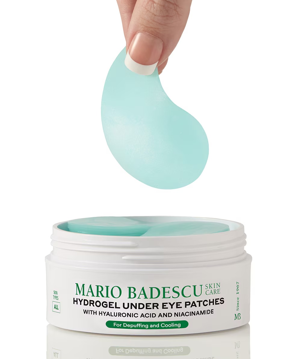 Επιθέματα ματιών υδρογέλης MARIO BADESCU EYES με υαλουρονικό οξύ και νιασιναμίδη