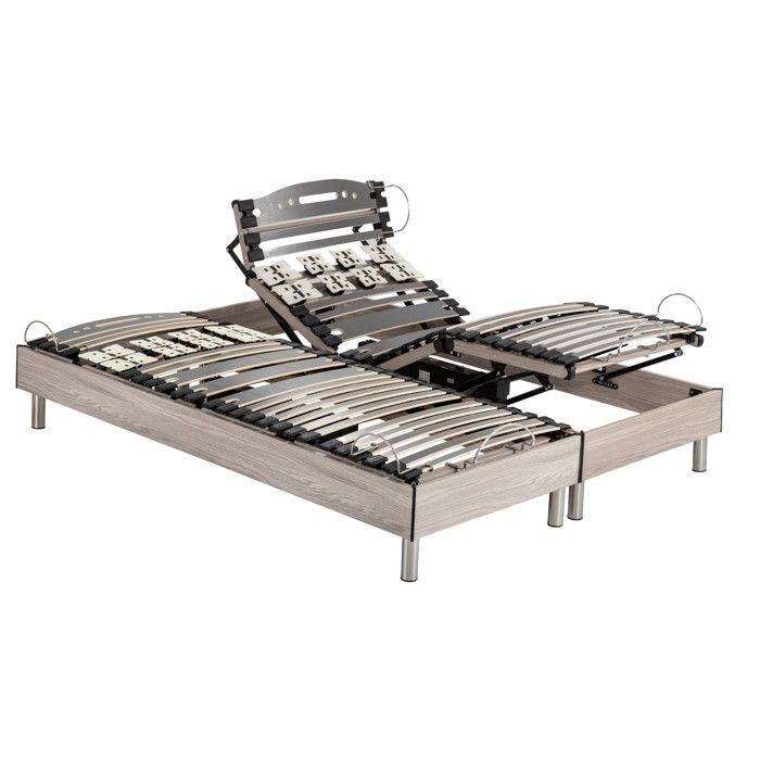 Elektrisch bed + poten 80+80x200 S73