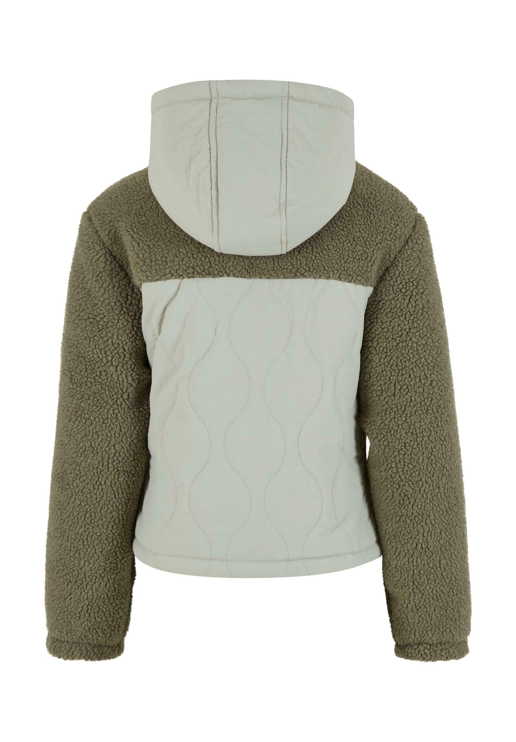 Urban Classics CRINKLE - Winterjas - lichtgroen steengroen
