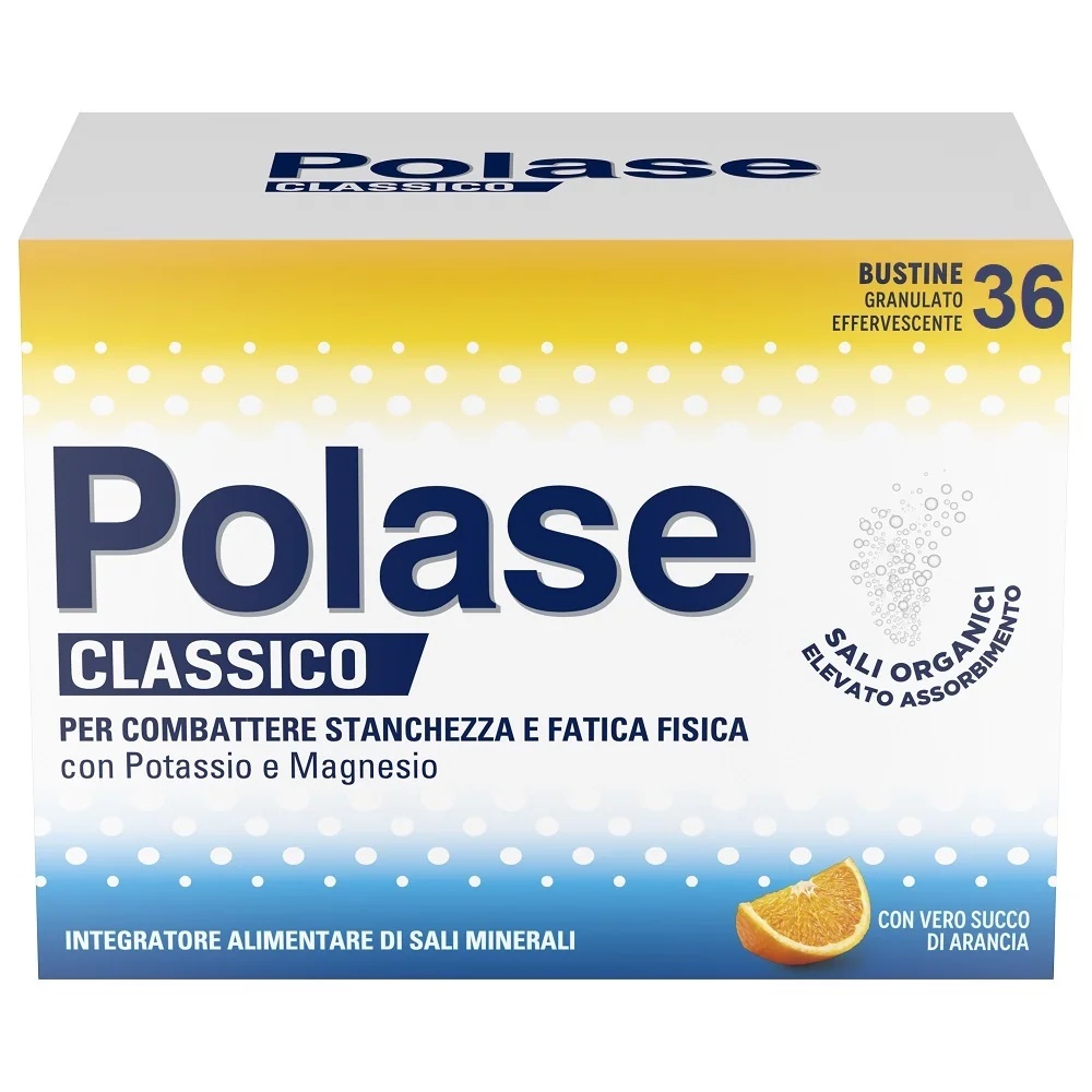 POLASE Polase 36 sobres naranjas Complemento dietético para la fatiga física