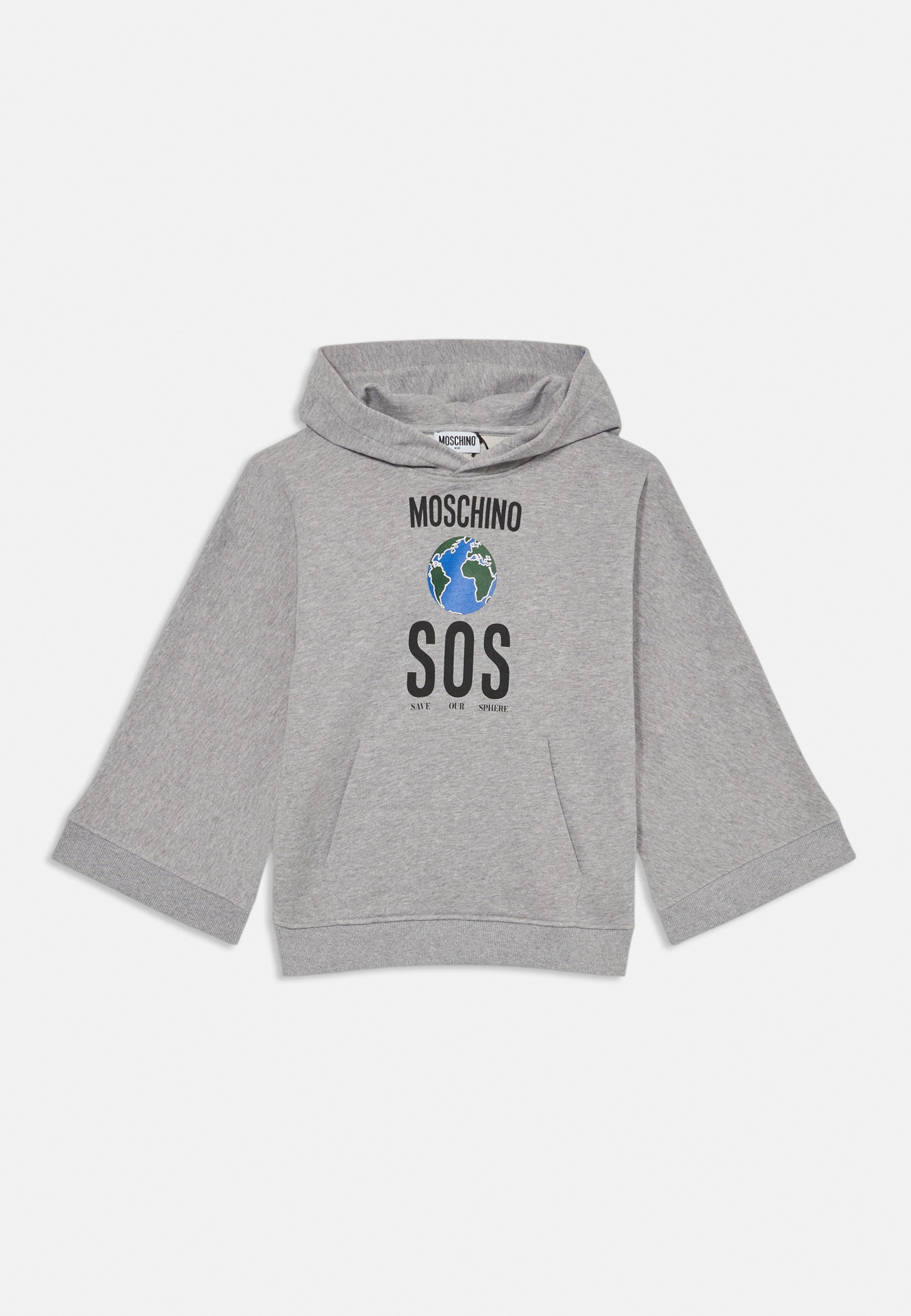 MOSCHINO HOODED - Felpa - grigio