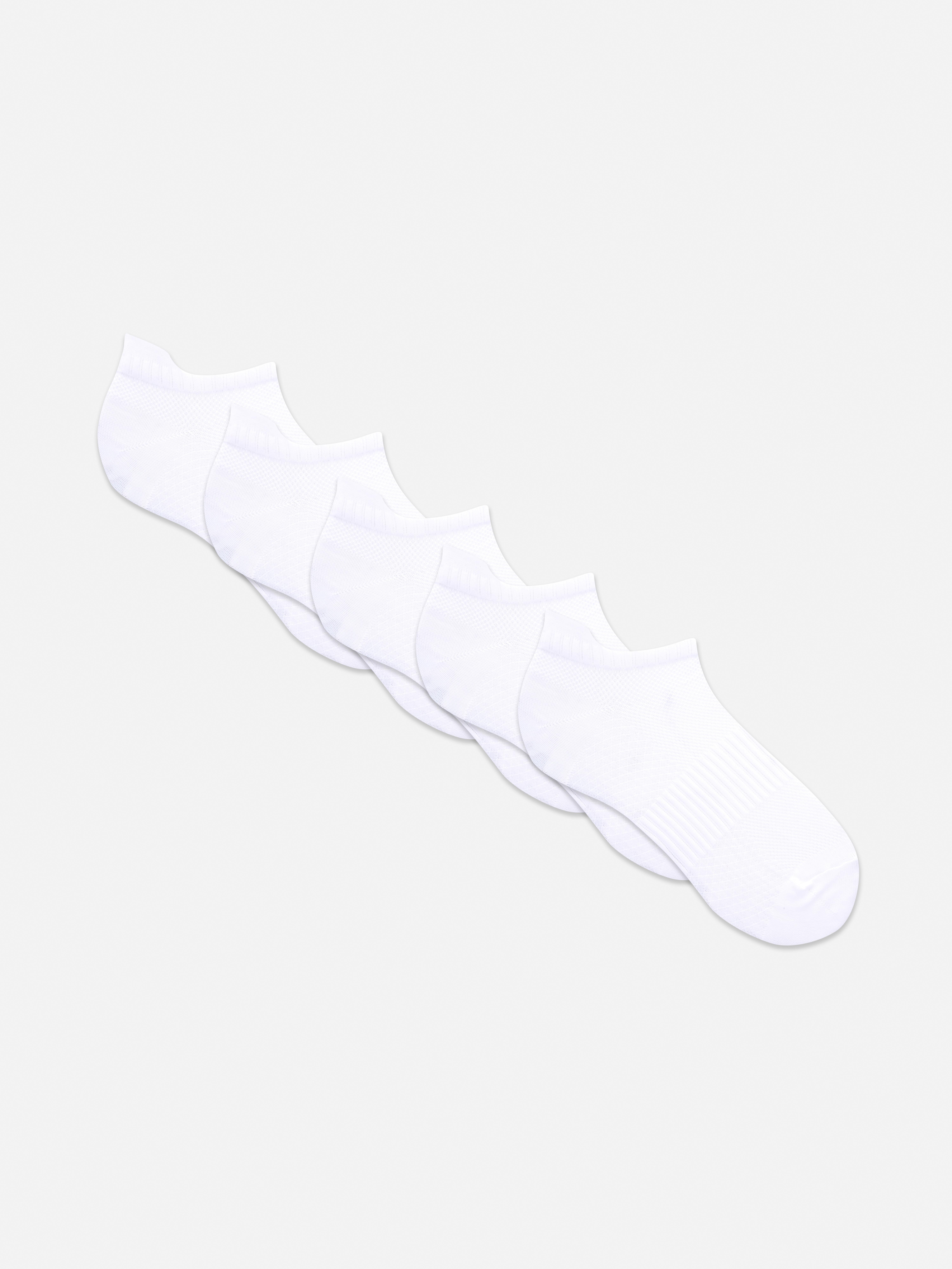 Mikrofaser-Sneakersocken, 5er-Set Fünf Paar bequeme Sneakersocken aus saugfähiger Mikrofaser