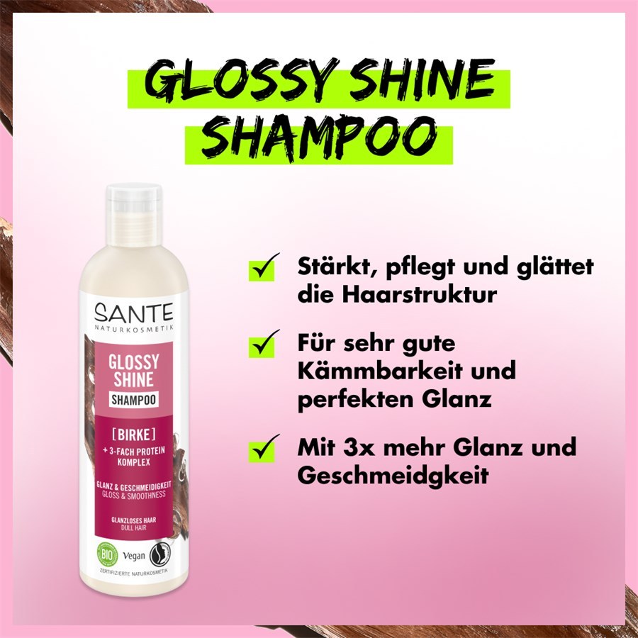 Sante Glossy Shine шампон - 950 мл