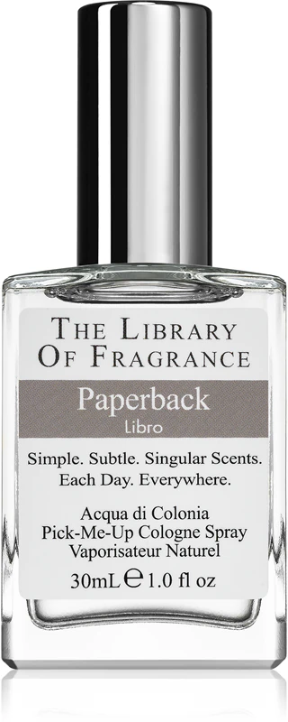 Biblioteca das Fragrâncias - Colônia unissex em formato brochura