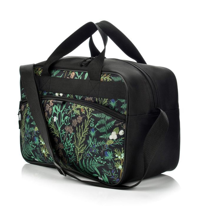 METEOR Lokman Sports Bag - Waterproof - Spacious Main Compartment - 20L - Green Pattern