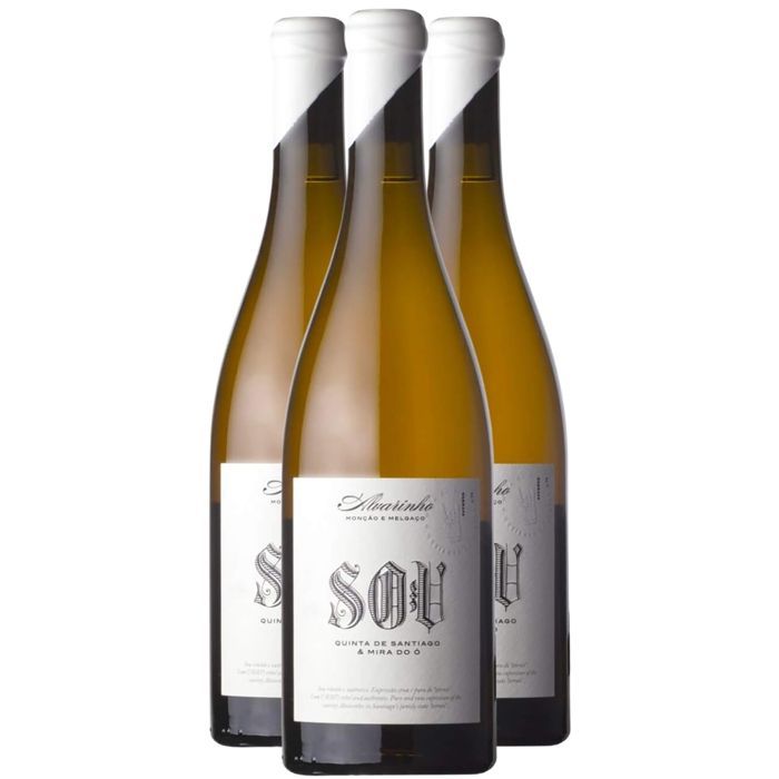 Quinta de Santiago e Mira do O Sou Alvarinho 2022 - Vinho Verde - Vin Blanc du Portugal (3x75cl)