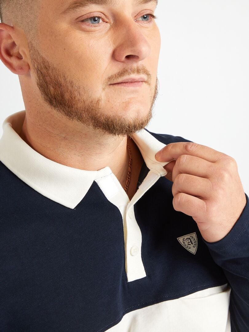 Gemakkelijk te openen poloshirt - Zo makkelijk - BLAUW