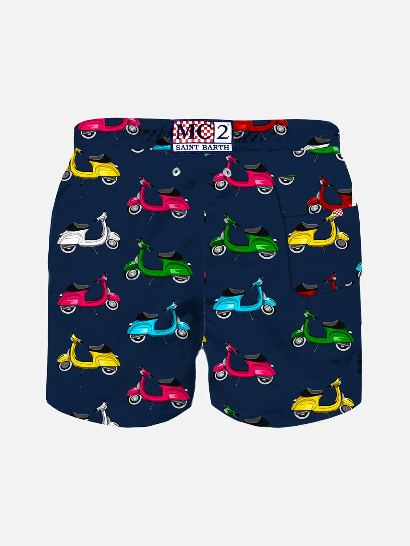 Kinderzwempak met scooterprint