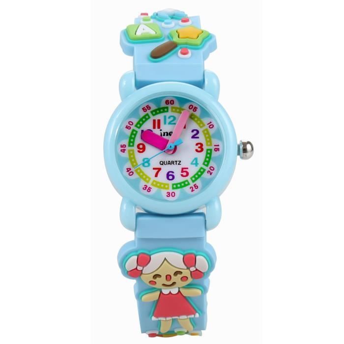 Orologio da bambina SHARPHY impermeabile con gel di silice, ideale per studentesse, ragazze, studentesse, amanti dell'aria e dello sport, perfetto come regalo di Natale.
