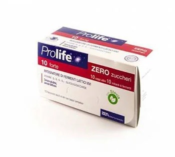 PROLIFE Prolife 10 Forte Zéro Sucres 10 flacons de complément probiotique