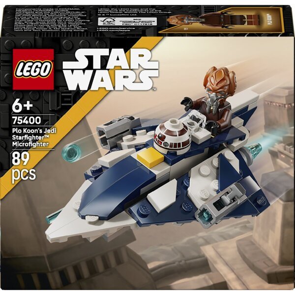 LEGO Star Wars 75400 Пло Кунс Џедајски звездани ловац, микроловац
