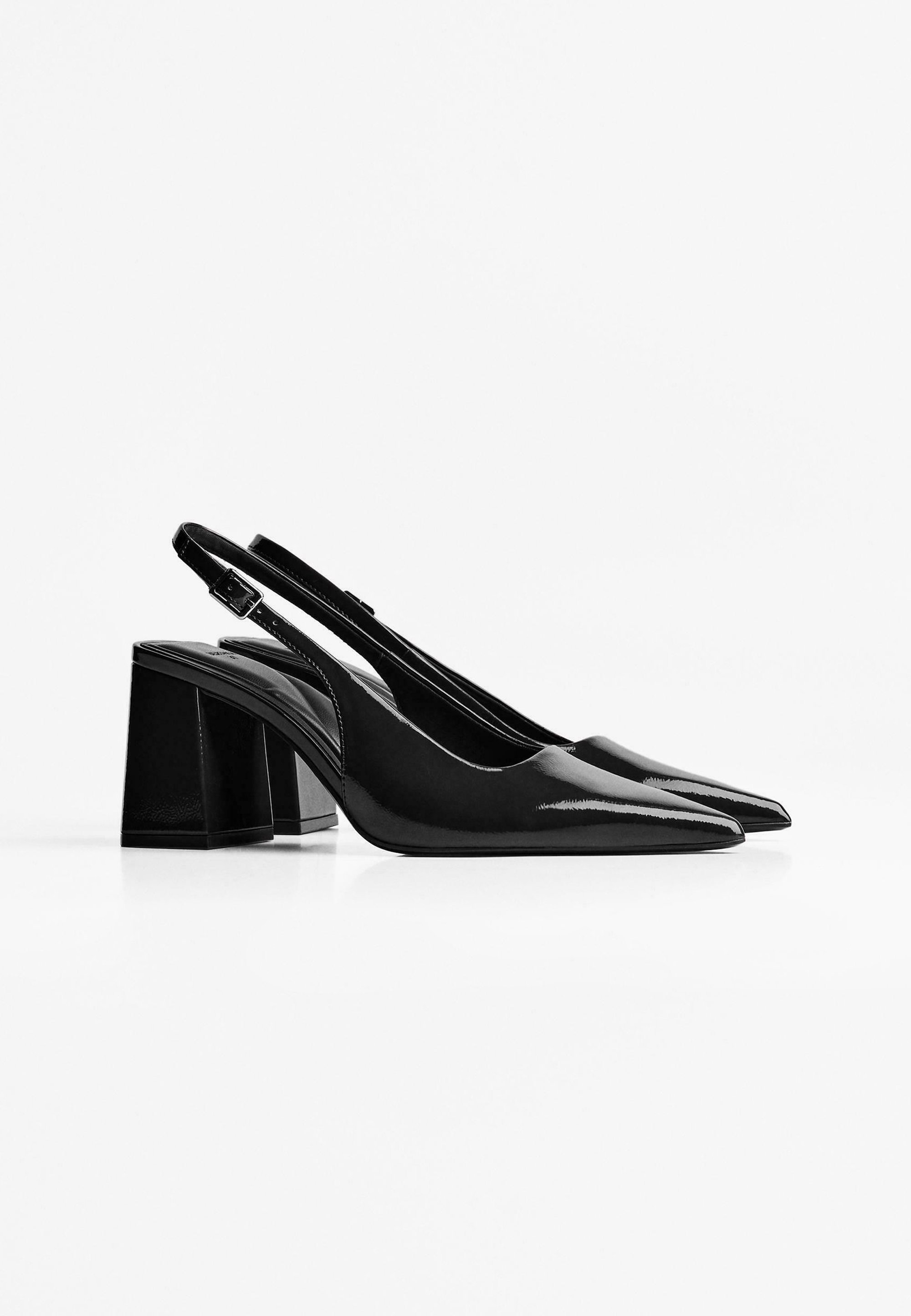 Bershka BLOCK HEEL - Tacchi alti - neri