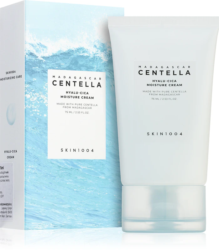 SKIN1004 Hydratačný krém s madagaskarskou pupočníkom Hyalu-Cica hlboko hydratačný krém na upokojenie