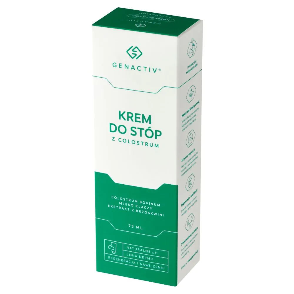 GenactivKrem do stóp z colostrum