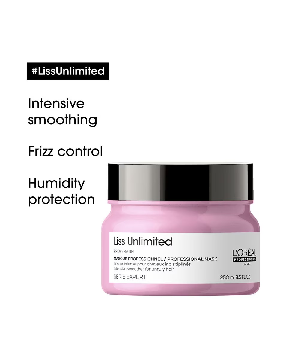 L'ORÉAL PROFESSIONNEL Mască Liss Unlimited pentru păr rebel și dificil de aranjat