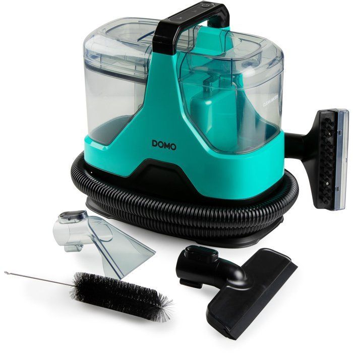 Quitamanchas - DOMO DO250SC - 600 W - 15.000 Pa - 1,3 L - Azul/Negro