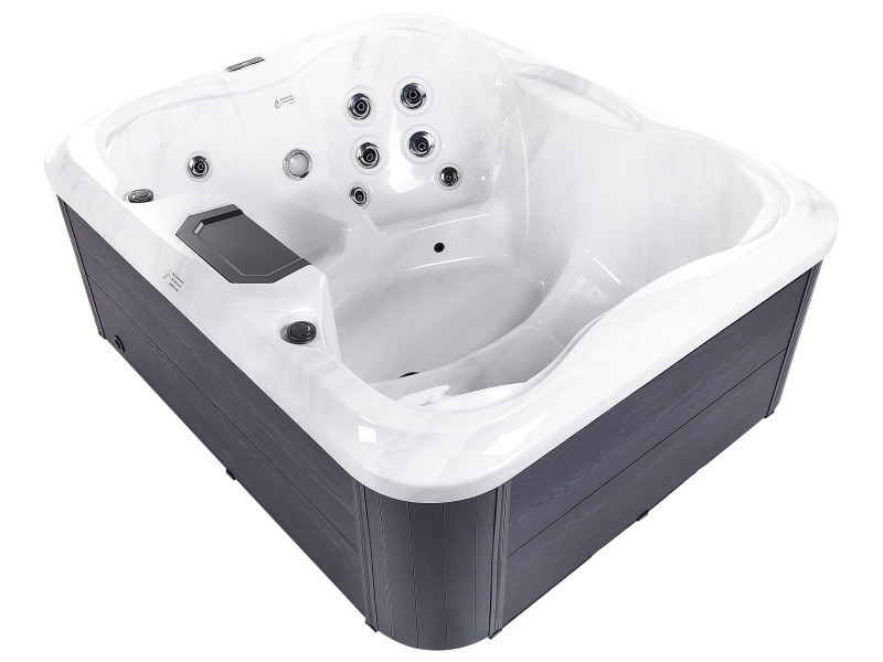 Wanna ogrodowa SPA hydromasaż 4-osobowa biała