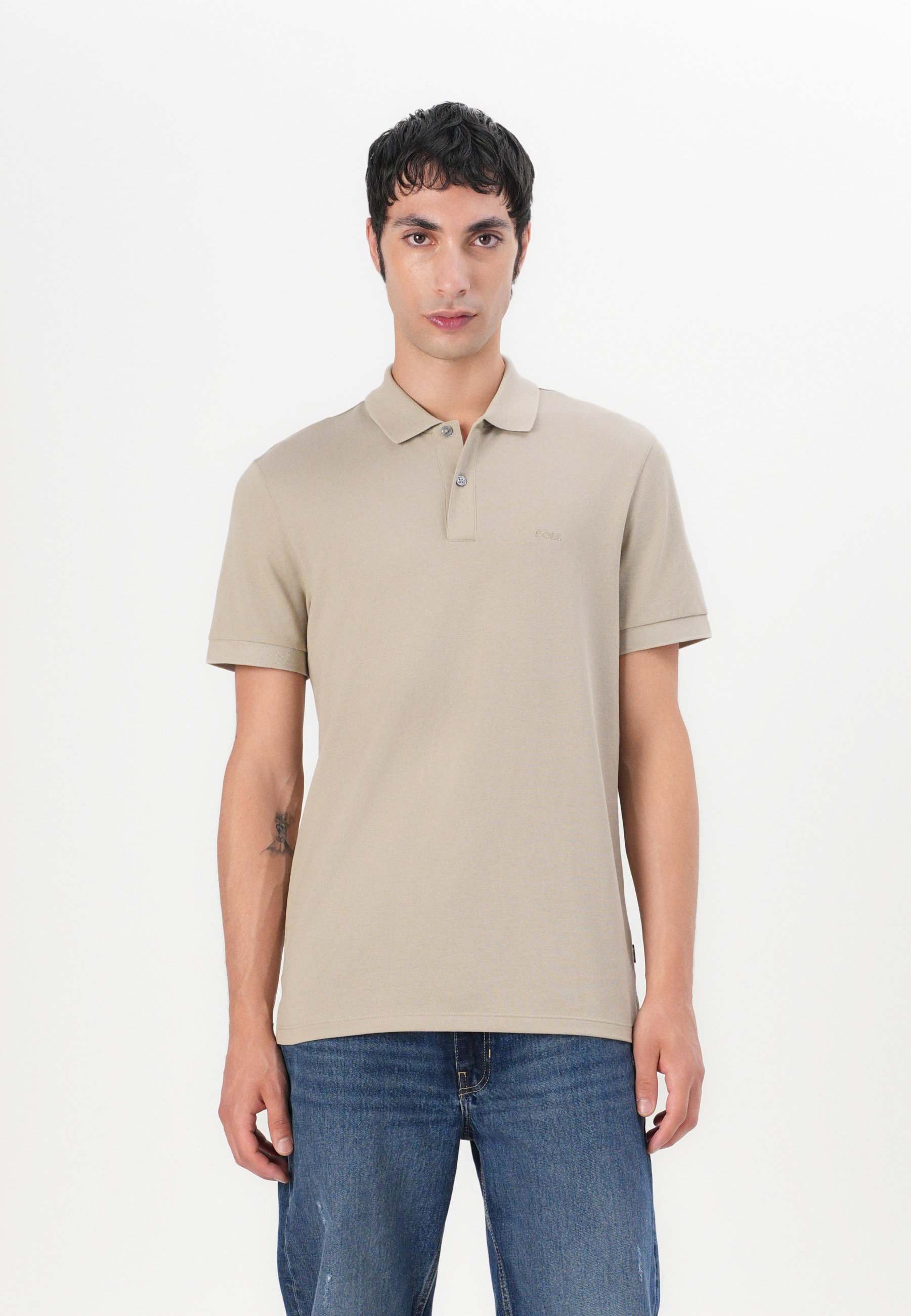 BOSS PALLAS - Poloshirt - beige