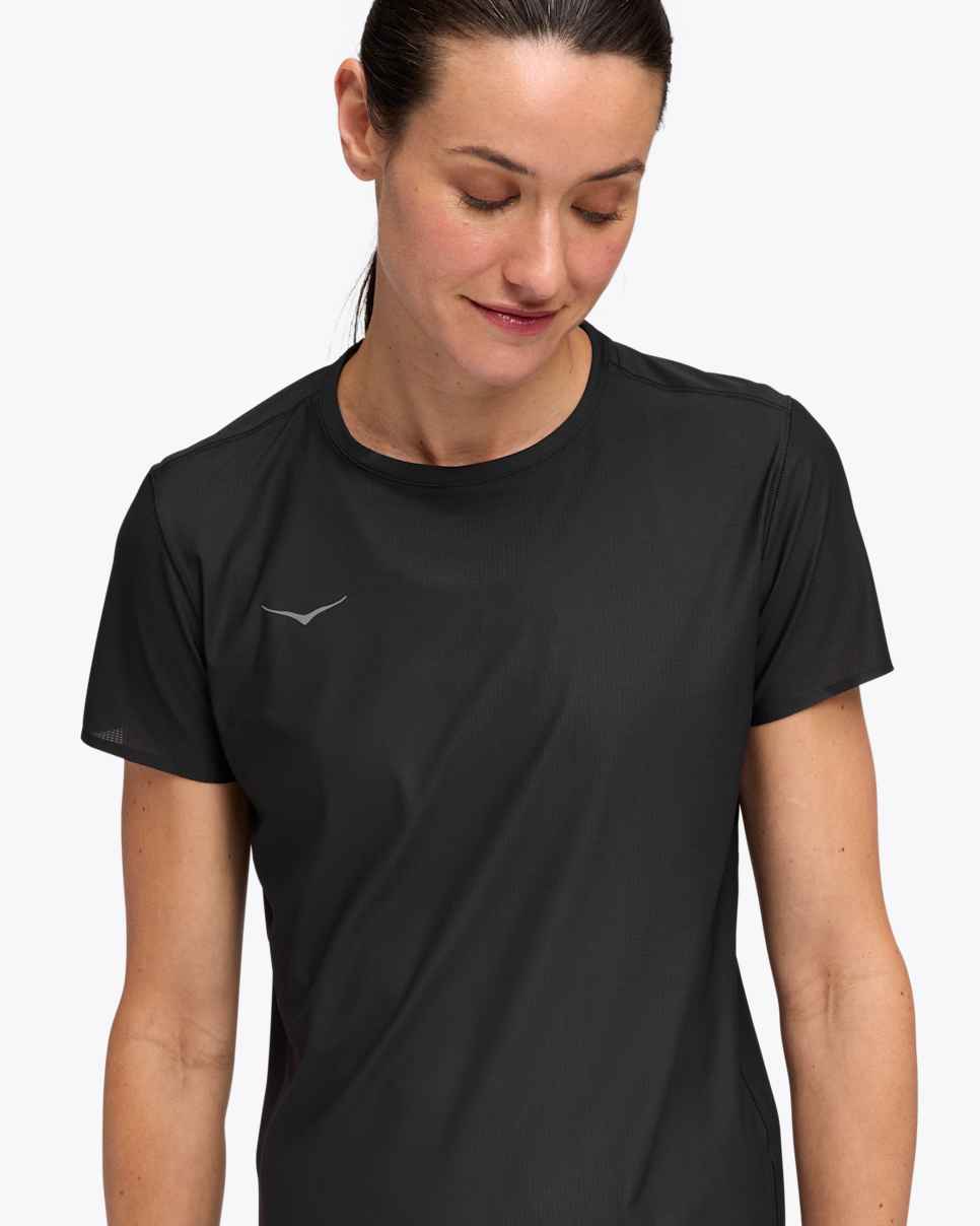 HOKA Airolite Short Sleeve 2.0 Black