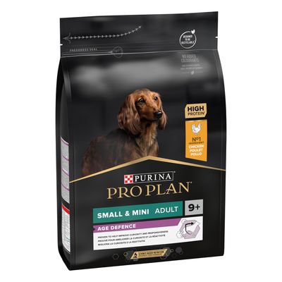 PURINA PRO PLAN Petit et Mini Adulte 9+ Défense contre l'âge - Poulet