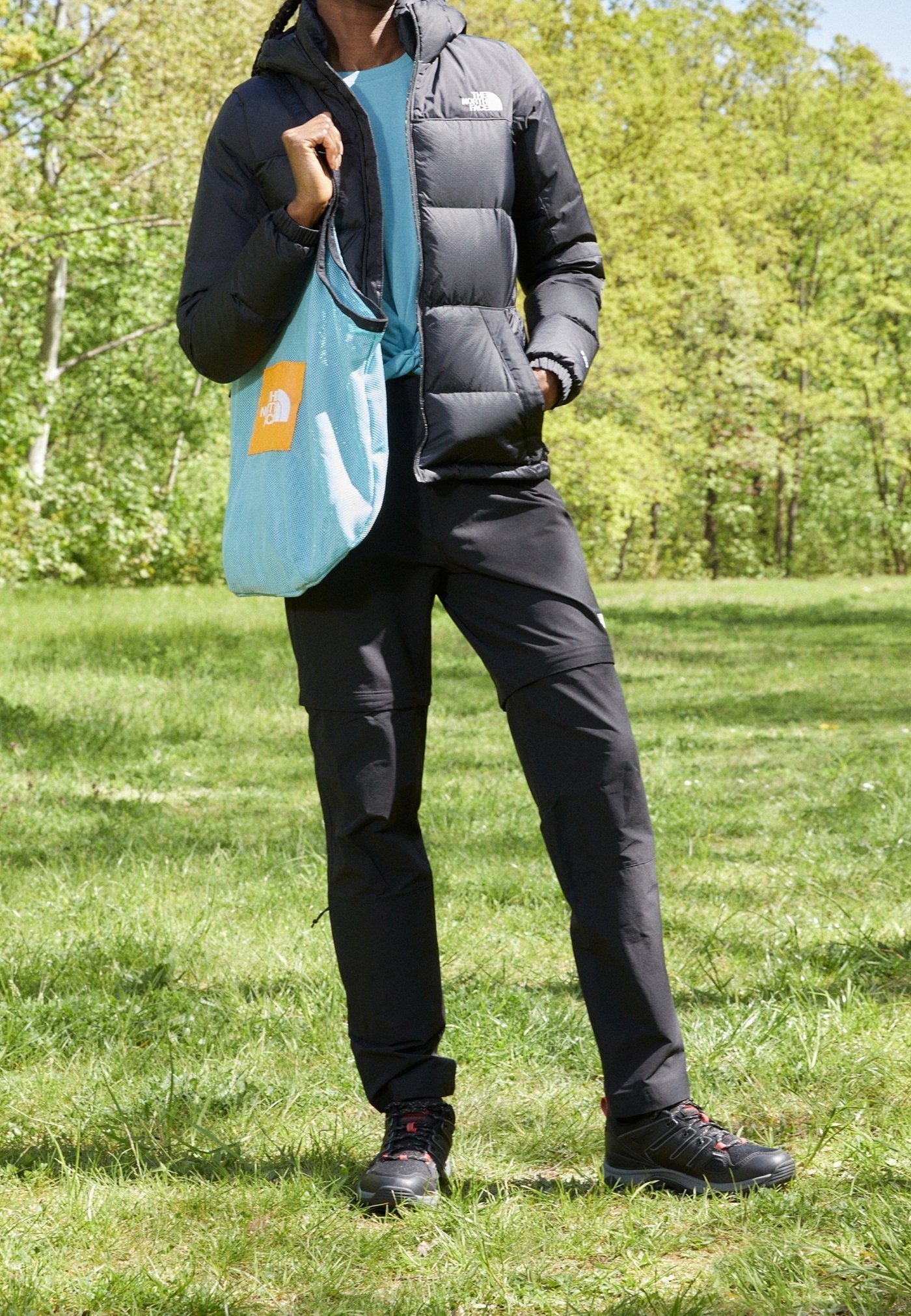 The North Face donsjack - zwart
