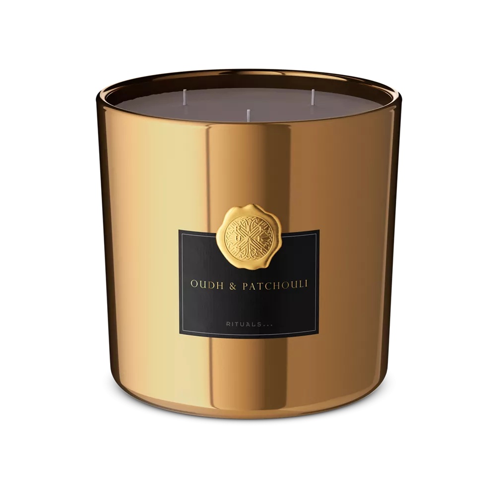 Mirisna svijeća The Ritual of Oudh srednje veličine, XL luksuzna mirisna svijeća, 1000 gr