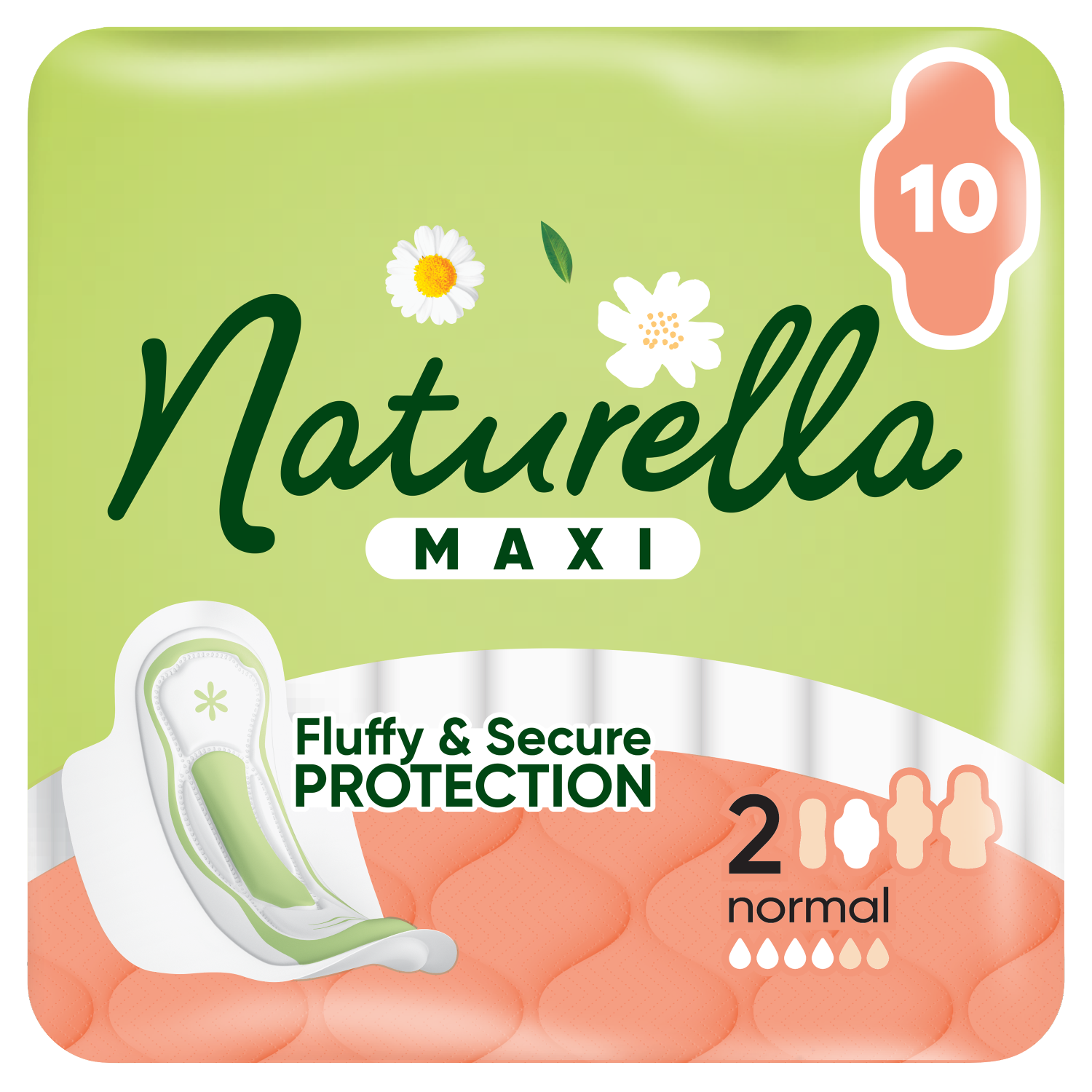 Naturella hygienické vložky 10 ks Normal