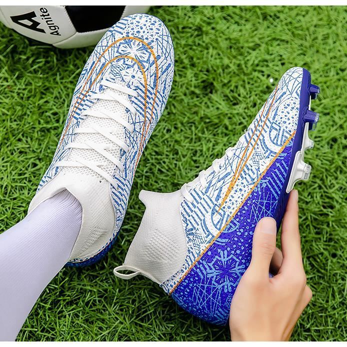 Botas de fútbol - ZGEER - Moldeadas - Transpirables - Cómodas - Antideslizantes
