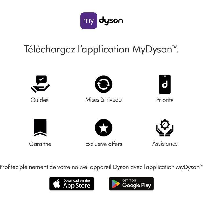 DYSON PENCILVAC Fluffycones - Aspirapolvere a bastone senza fili - Leggero e maneggevole - Spazzola multidirezionale - Peso 1,8 kg
