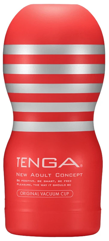 Masturbador descartável com ventosa Tenga Original