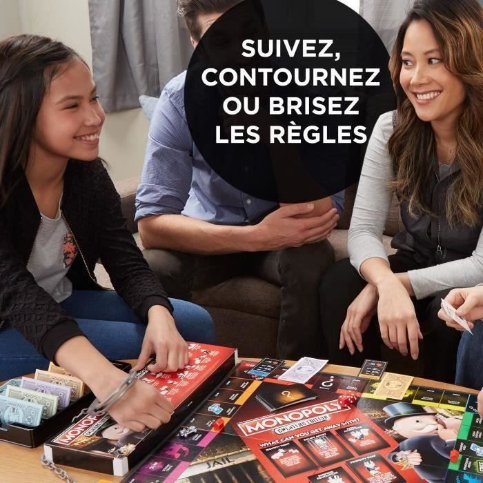 Jeu de Société - MONOPOLY - Tricheurs - Contournez les règles et libérez le tricheur en vous