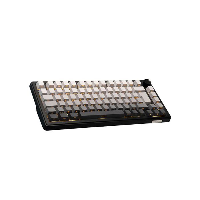 Clavier gamer mécanique sans fil - The G-Lab - TKL 75% - Tri Mode: 2.4 Ghz/Bluetooth/Filaire - Switchs pré-lubrifiés