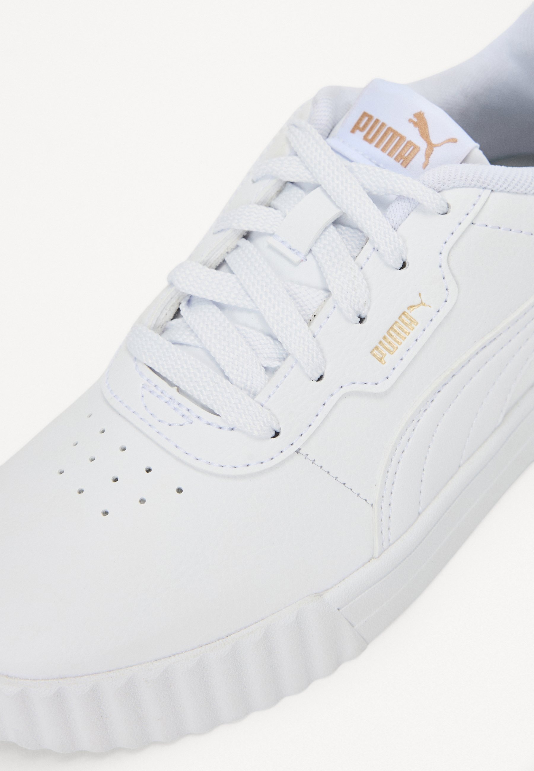 Puma CARINA - Babysko - hvit/gull