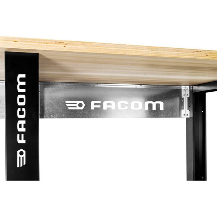 Banco de trabajo para taller con tablero de madera - 2 m - FACOM - WB2.2000WPF