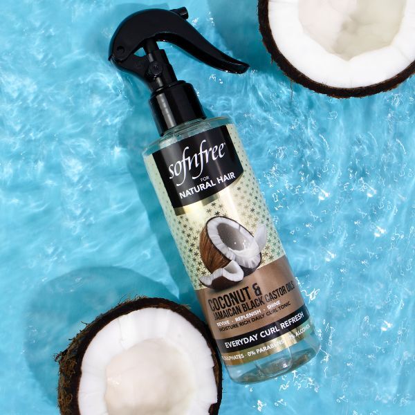 SNF Naturals Coco y JBCO Refrescante Diario para Rizos 240 ml