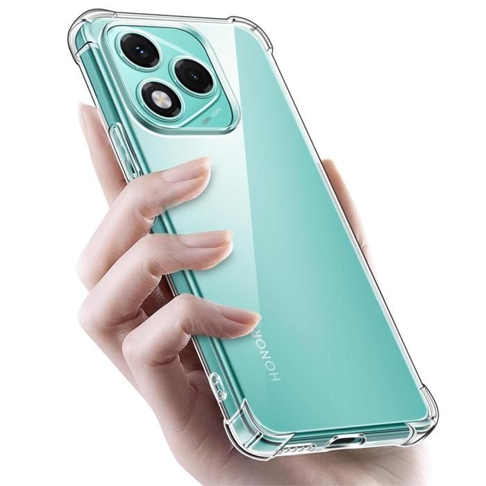 Funda antigolpes para Honor 400 Lite 5G y 2 protectores de pantalla de vidrio templado de Phonillico®.