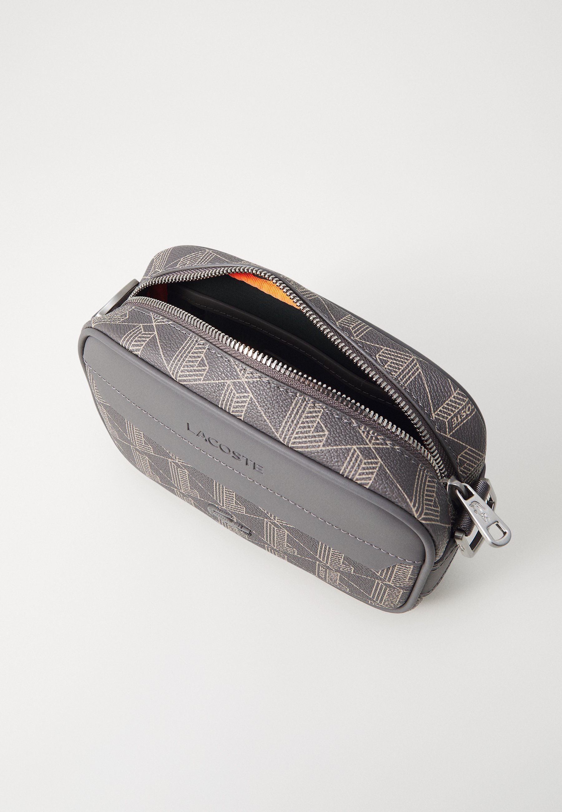 Sac bandoulière Lacoste REPORTER THE BLEND UNISEXE - Bleu marine/rouge phare