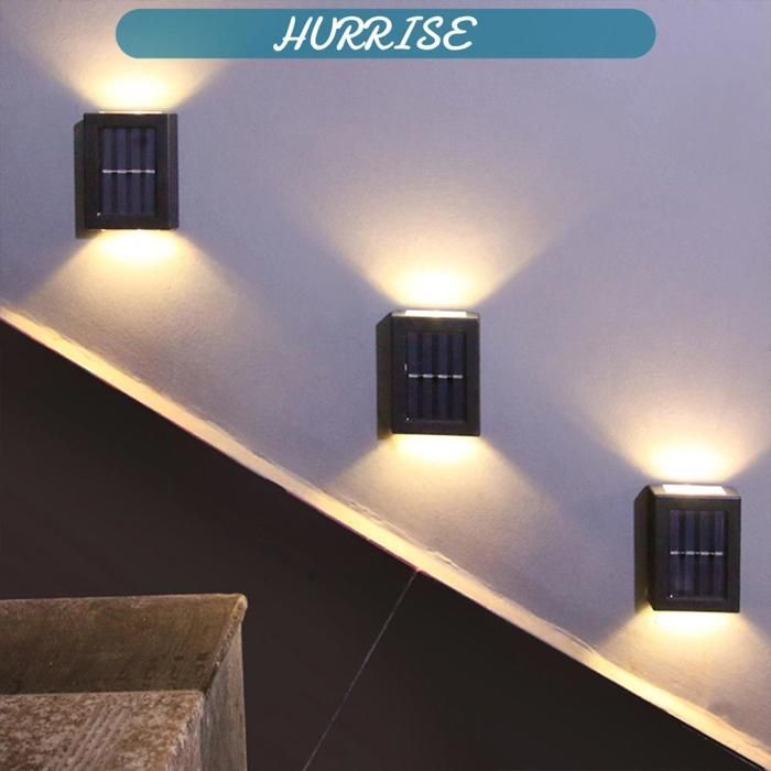 Lampada da parete a LED solare impermeabile Sonew per esterni, ideale per illuminare piscine, scale e dissuasori luminosi.