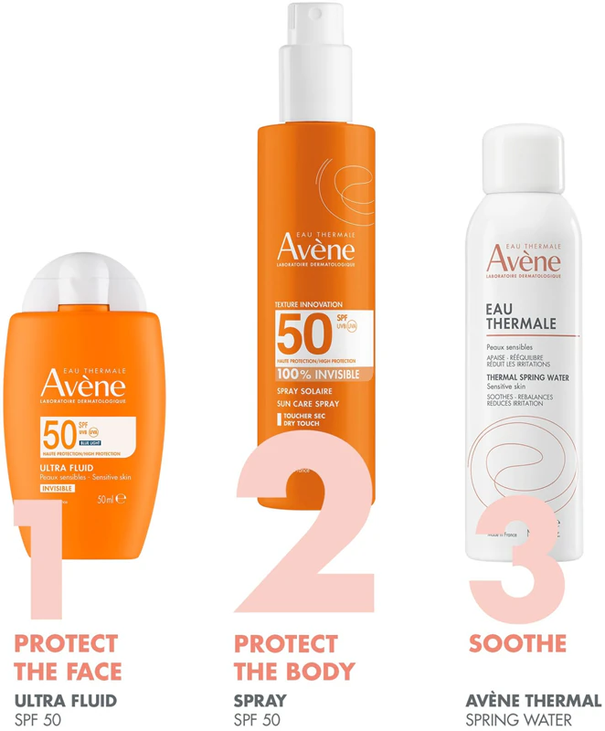 Avène Sonnenschutzspray 100% Unsichtbares Sonnenschutzspray LSF 50