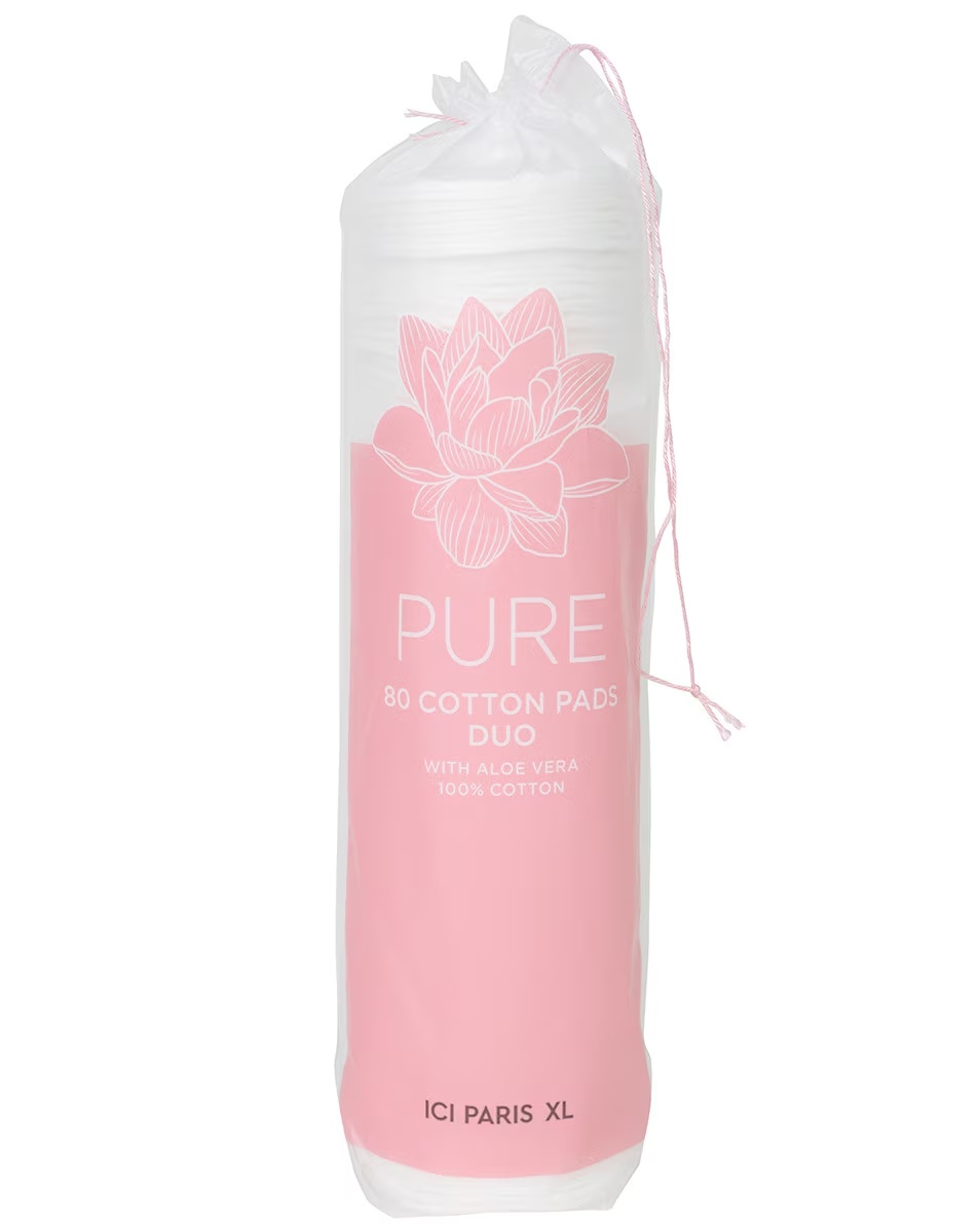 ICI PARIS XL DISCHETE DUO DIN BUMBAC PUR CU ALOE VERA 100% BUMBAC - 80 DE DISCHETE