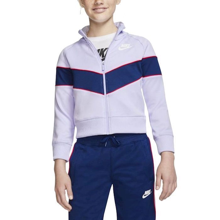 Nike SPORTSWEAR HERITAGE Junior -verryttelytakki - violetti - poikien - pitkähihainen - monilaji