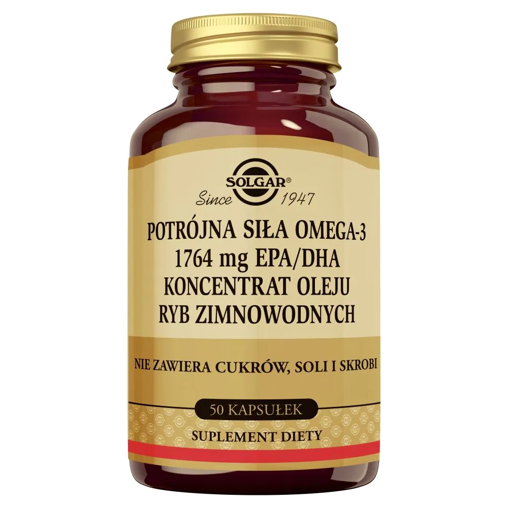 Solgar Omega-3 Potrójna siła 1764 mg EPA/DHA kapsułki