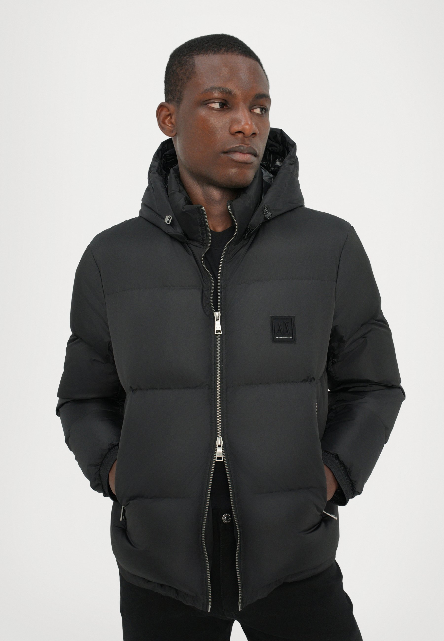 Armani Exchange JACKET - Donsjack - zwart