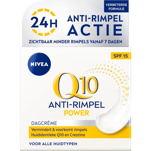 NIVEA Q10 Power Denný krém proti vráskam<br>50ml - Všetky typy pleti