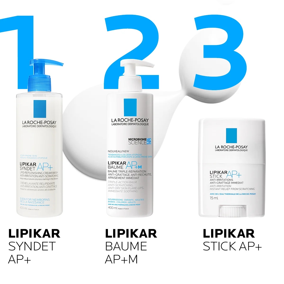 LA ROCHE POSAY La Roche Posay Lipkar Baume AP+ M Regenererende Body Balsem 400 ml