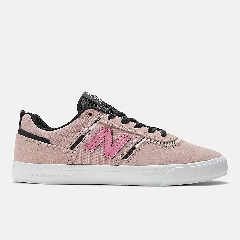 Tênis masculino NB Numeric Jamie Foy 306 - Rosa com detalhes em preto