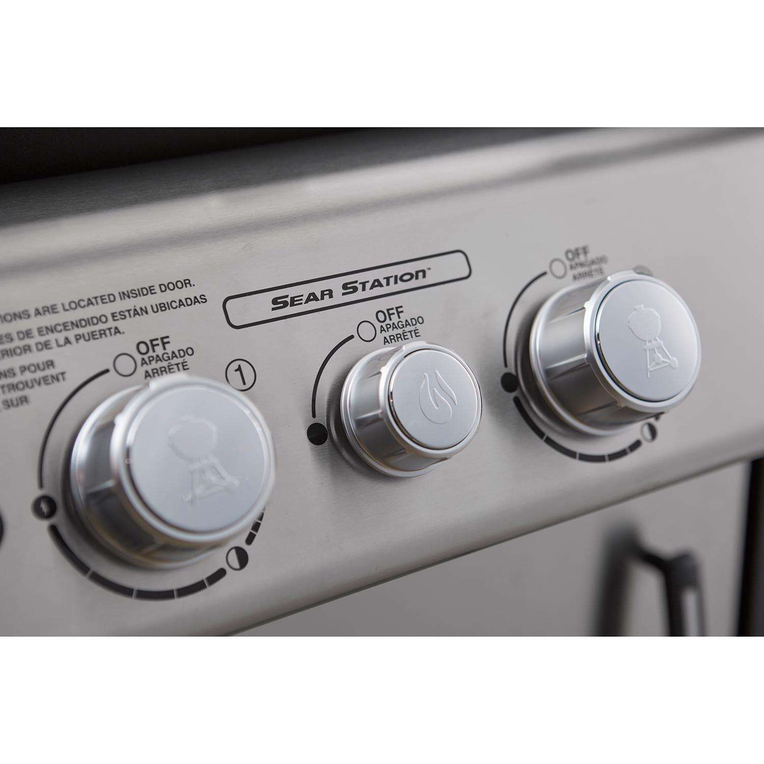 Weber Spirit SP-335 3-Brenner-Flüssiggasgrill aus Edelstahl