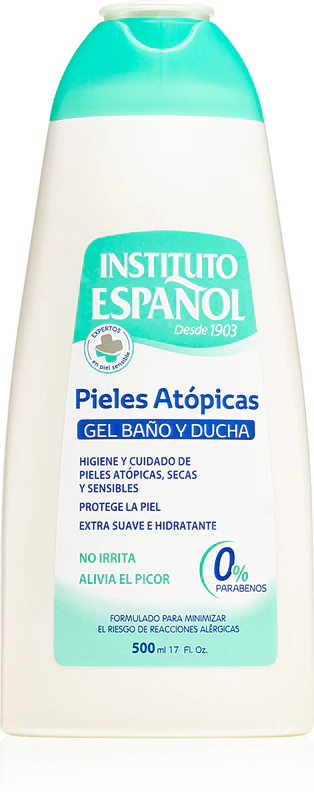 Instituto Español Gel de banho calmante para pele atópica