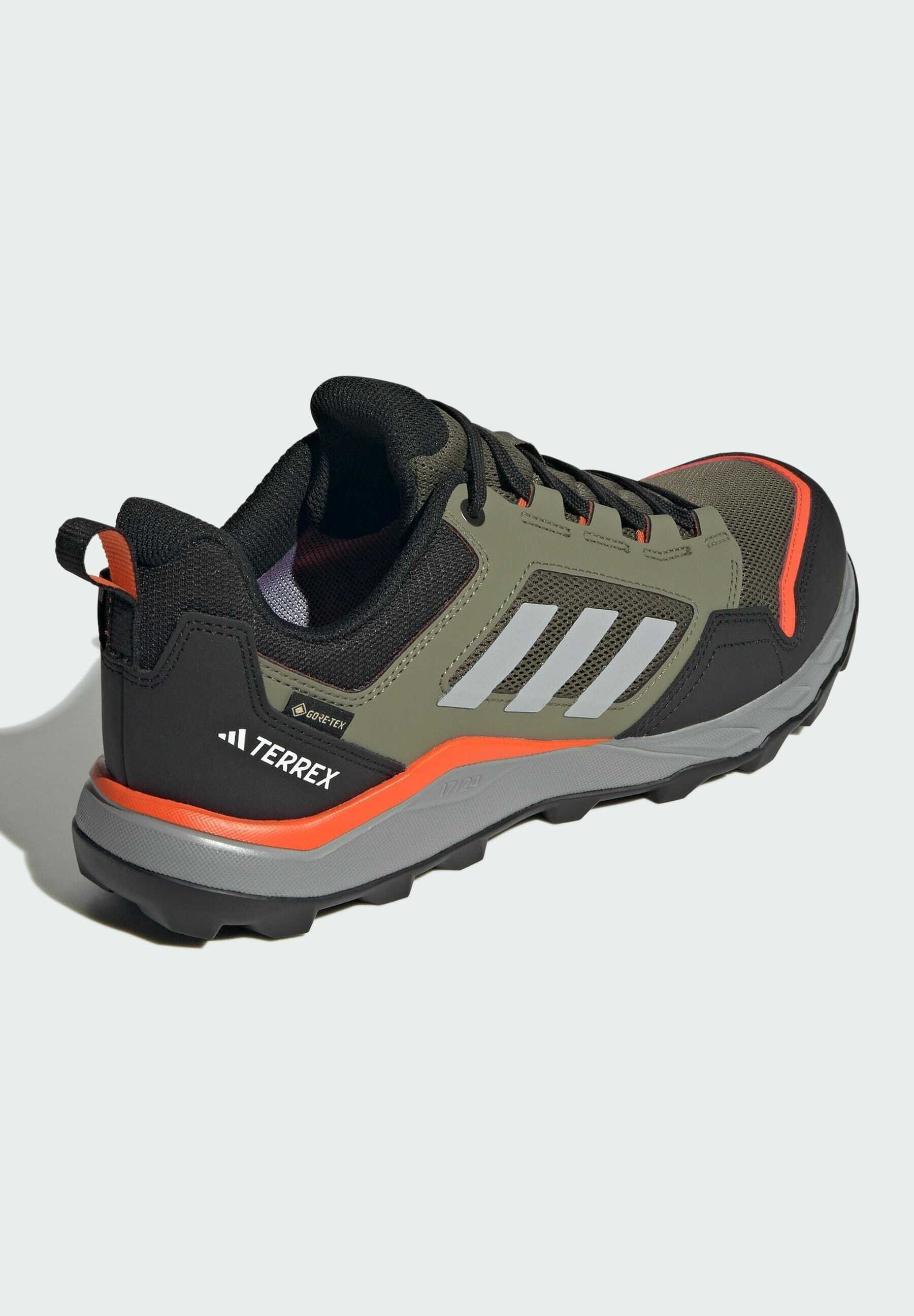 Adidas Terrex TRACEROCKER 2.0 GORE-TEX® TRAIL - Wandelschoenen - olijfgroen, antracietgrijs, effen grijs, semi-impact oranje